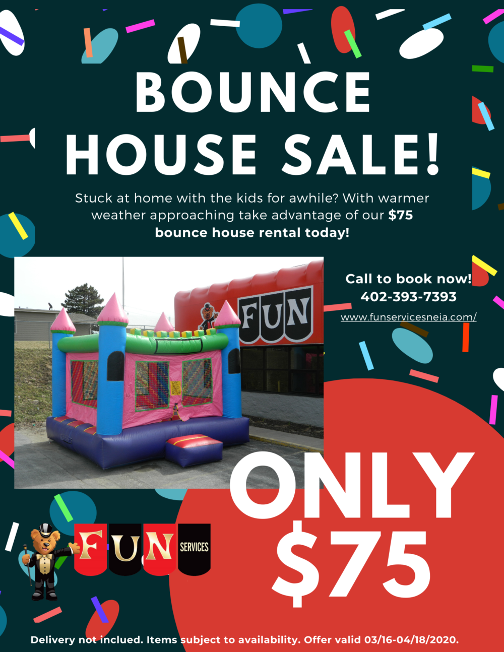 Bounce House Flyer Template