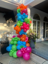 Organic Balloon Garland