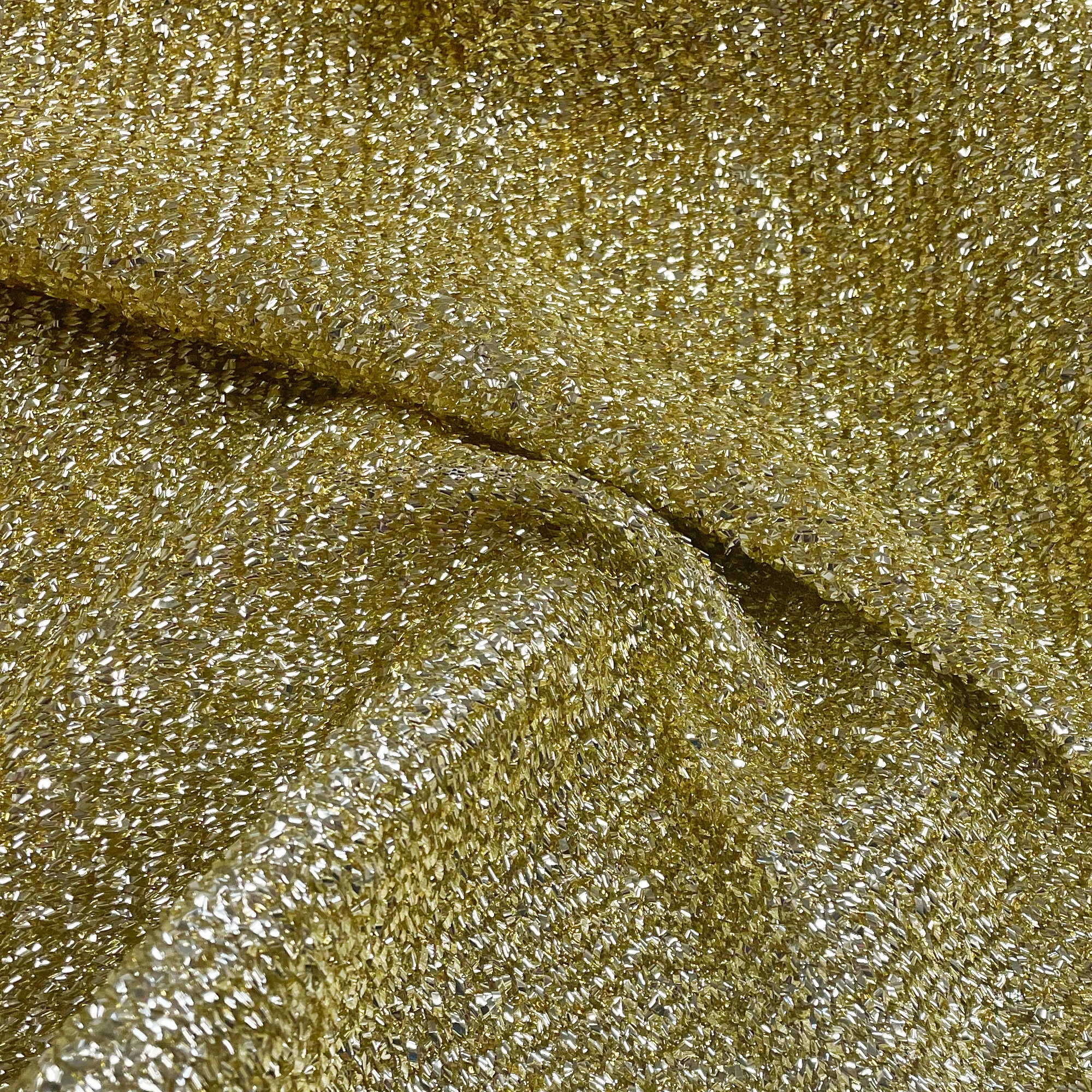 Fabric Cover - Antique Gold Tinsel (M)