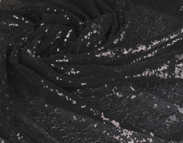 Fabric Cover - Black Sequin (XL)