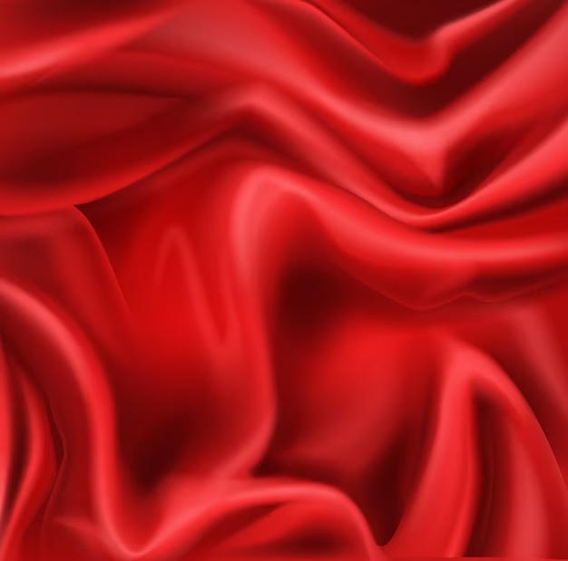 Red Fabric Backdrop