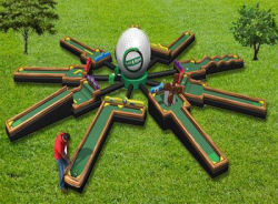 Inflated Nine Hole Golf