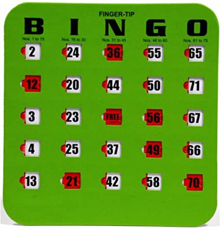 Bingo Cards (disposable/100)
