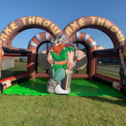 Inflated Axe Throwing Game