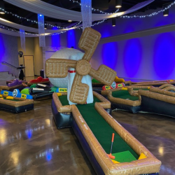 Inflated Nine Hole Golf