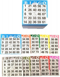 Bingo Cards (disposable/100)